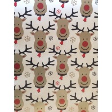 Wrapping Paper - Christmas Paper - Rudolph Wrapping Paper - Christmas Paper - Rudolph